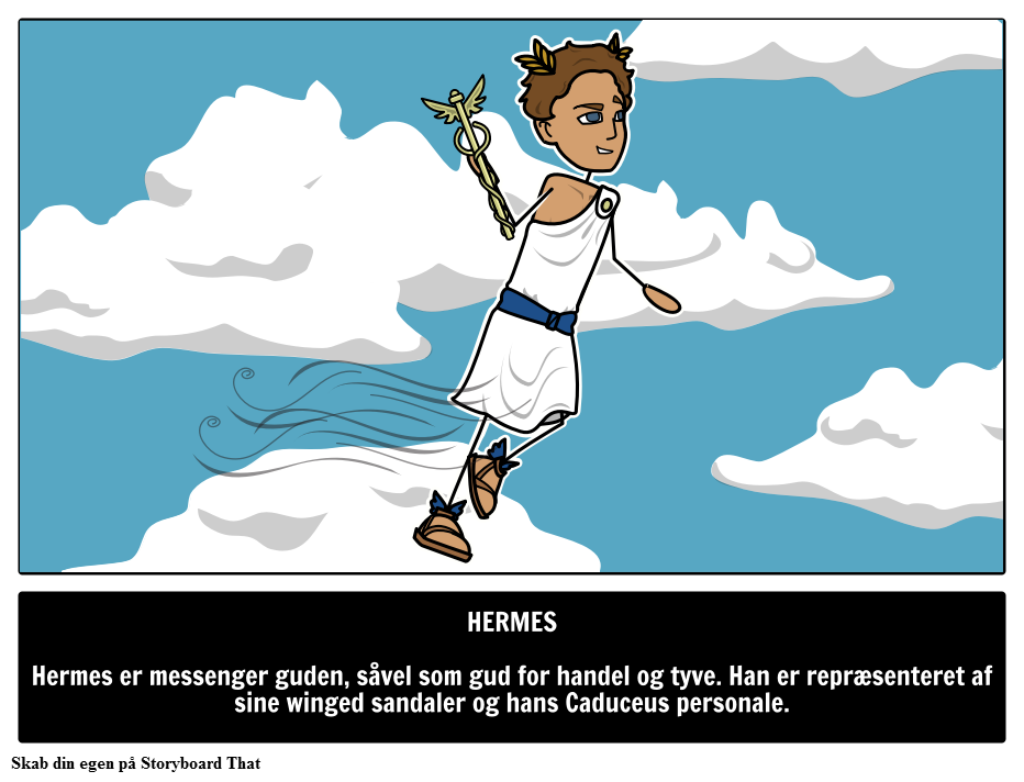 Sada svale mønster Hermes Messenger | Græske Guder og Gudinder