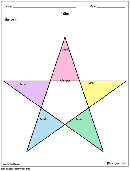 Hovedide og Detaljer Stjernefarve