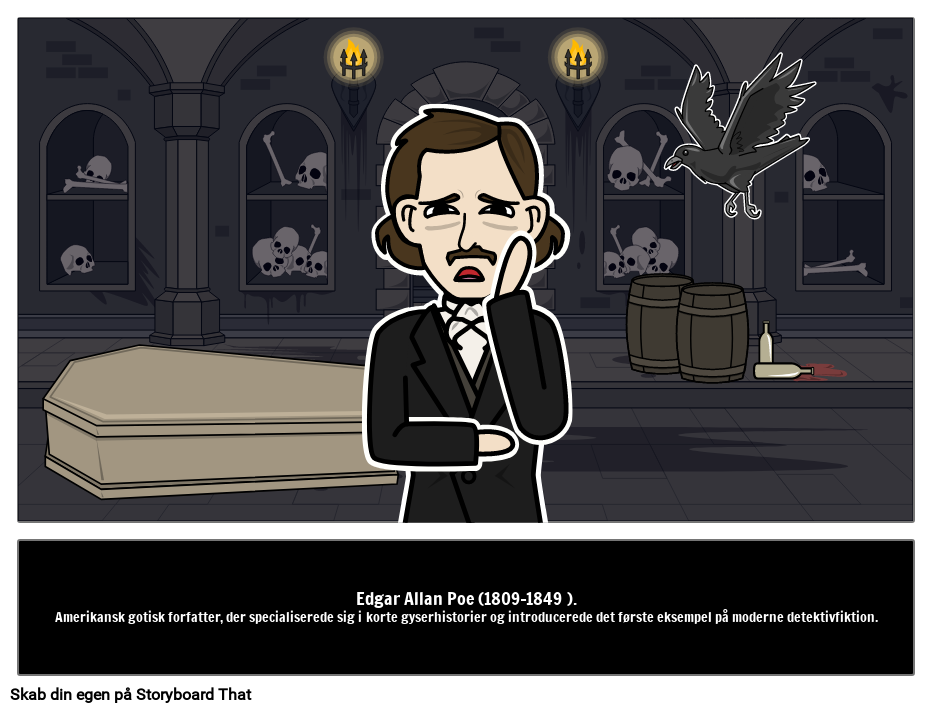 Hvem var Edgar Allan Poe?