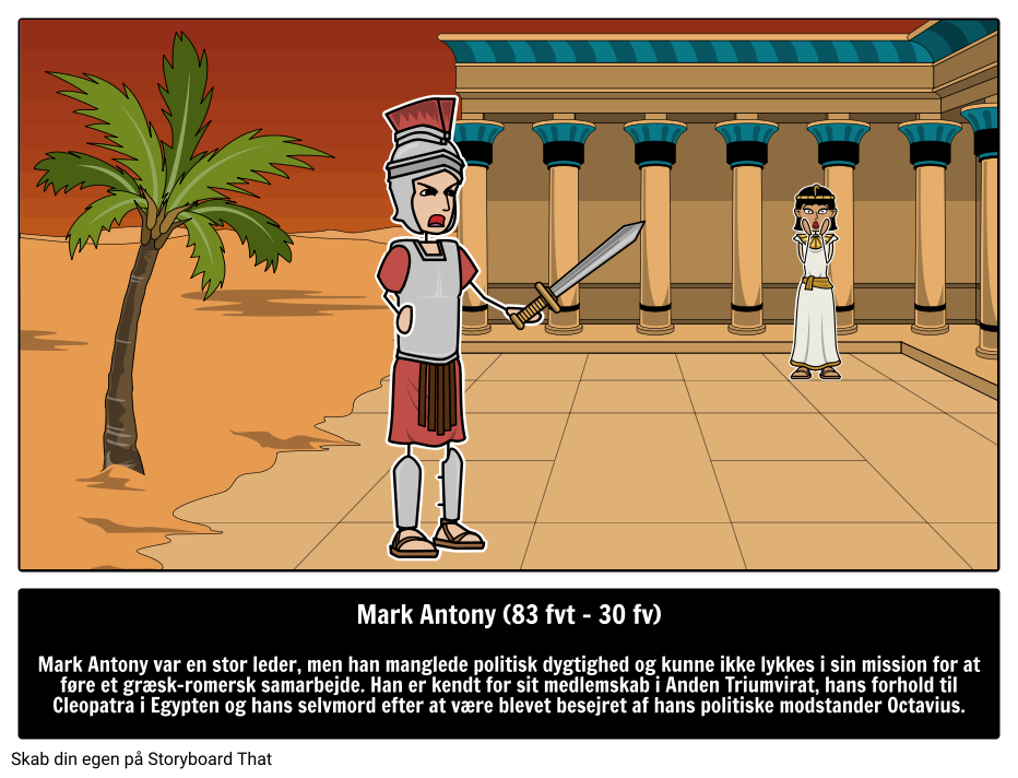 Hvem var Mark Antony? 