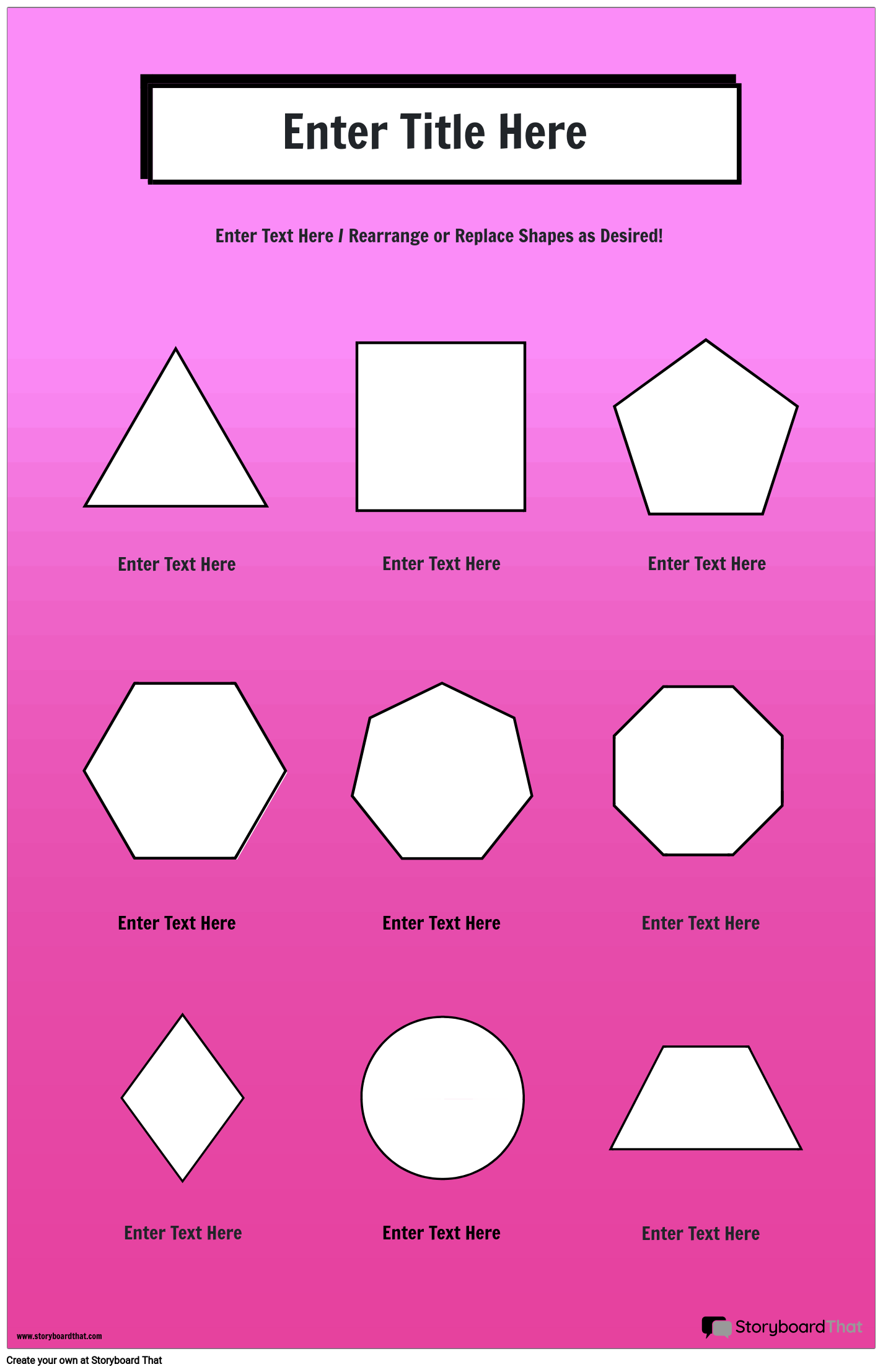 Matematik Geometri Plakat