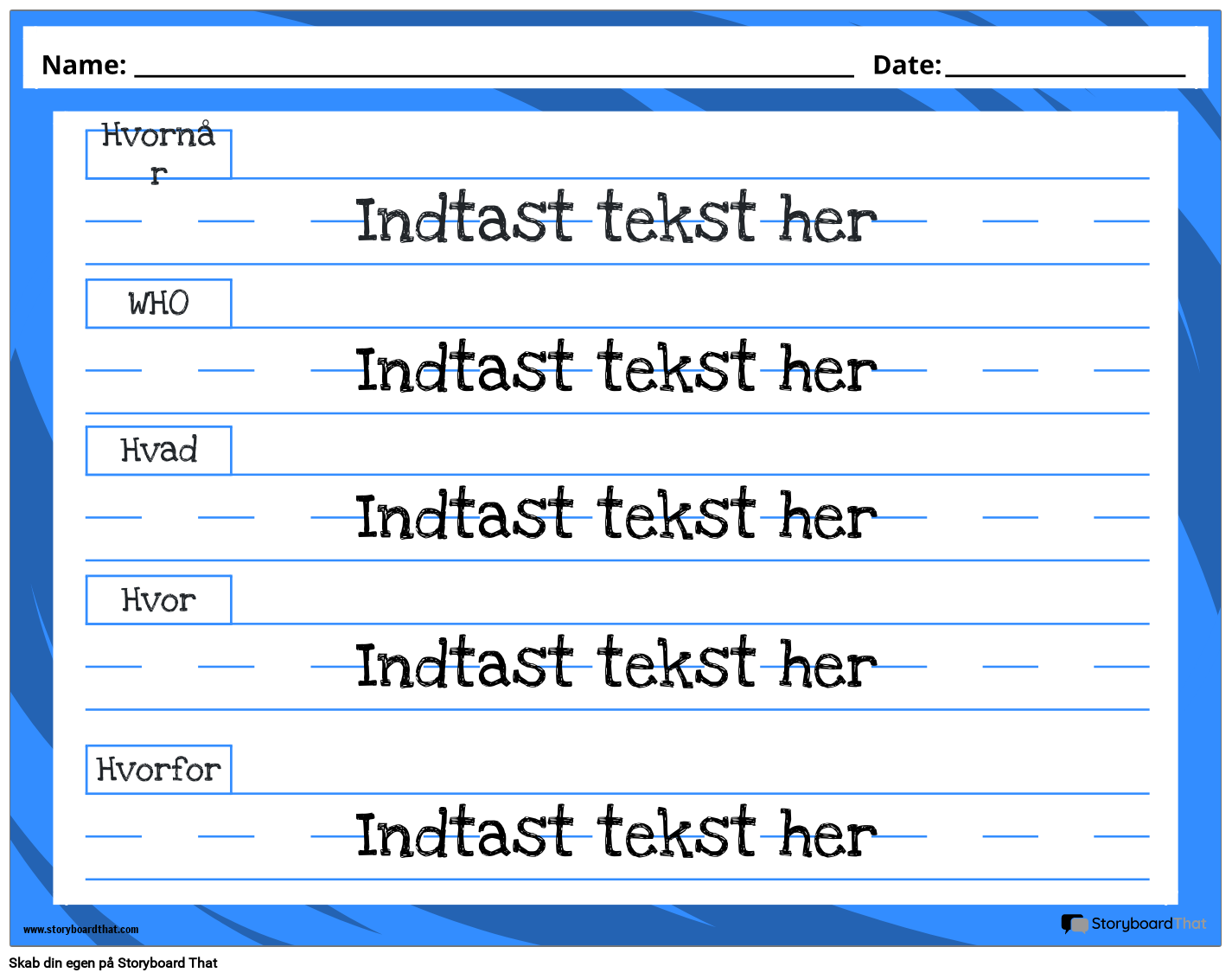 Ny Skabelon til Oprettelse af Sidesætningsstruktur 4