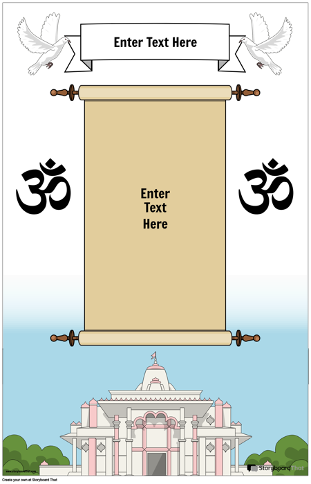 Religiøs Plakat 10 Hinduisme