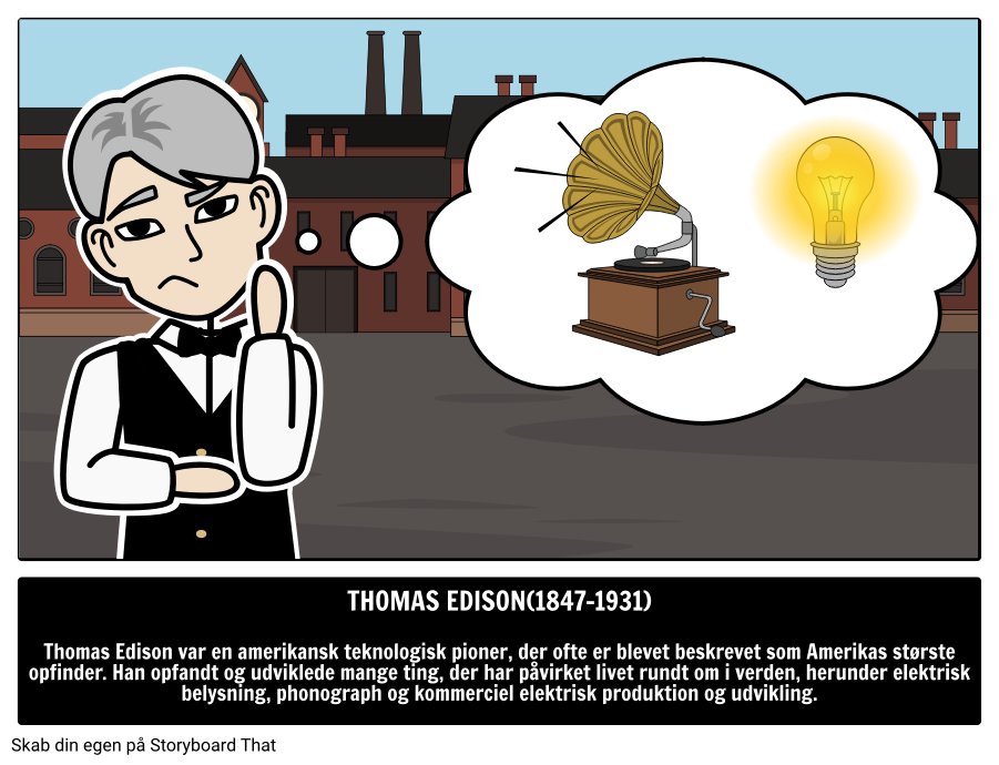 Thomas Edison: Amerikansk Opfinder 