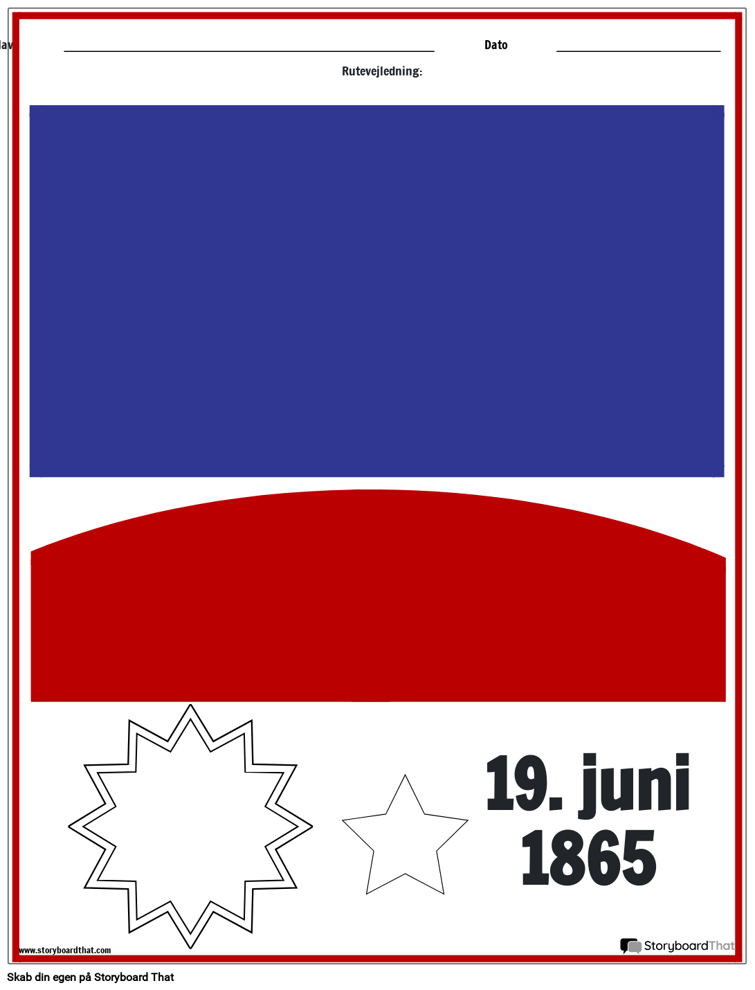Udarbejdelse af Juneteenth Flag