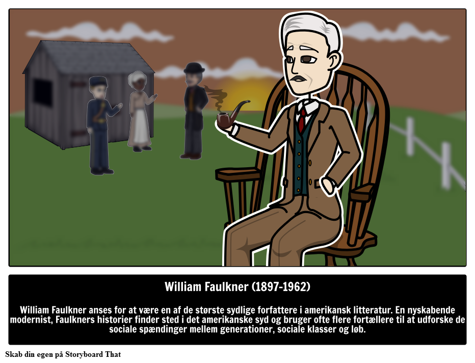 William Faulkner - Amerikansk Forfatter 