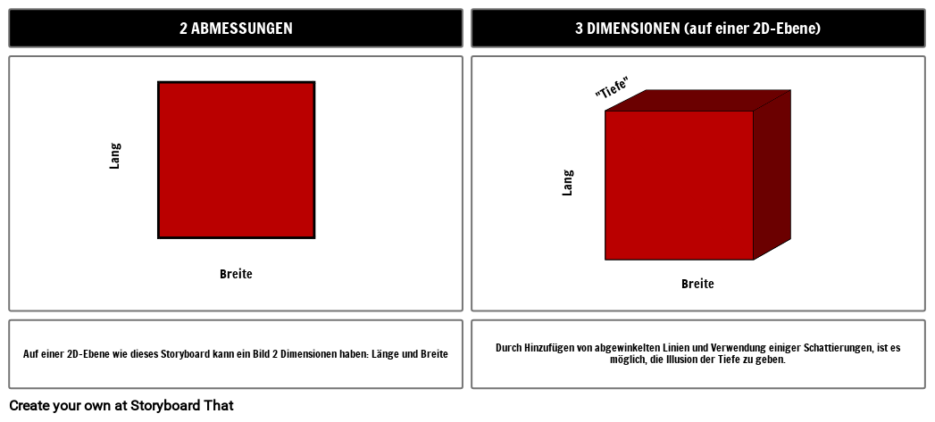 Breite X Höhe Oder Höhe X Breite www.storyboardthat.com