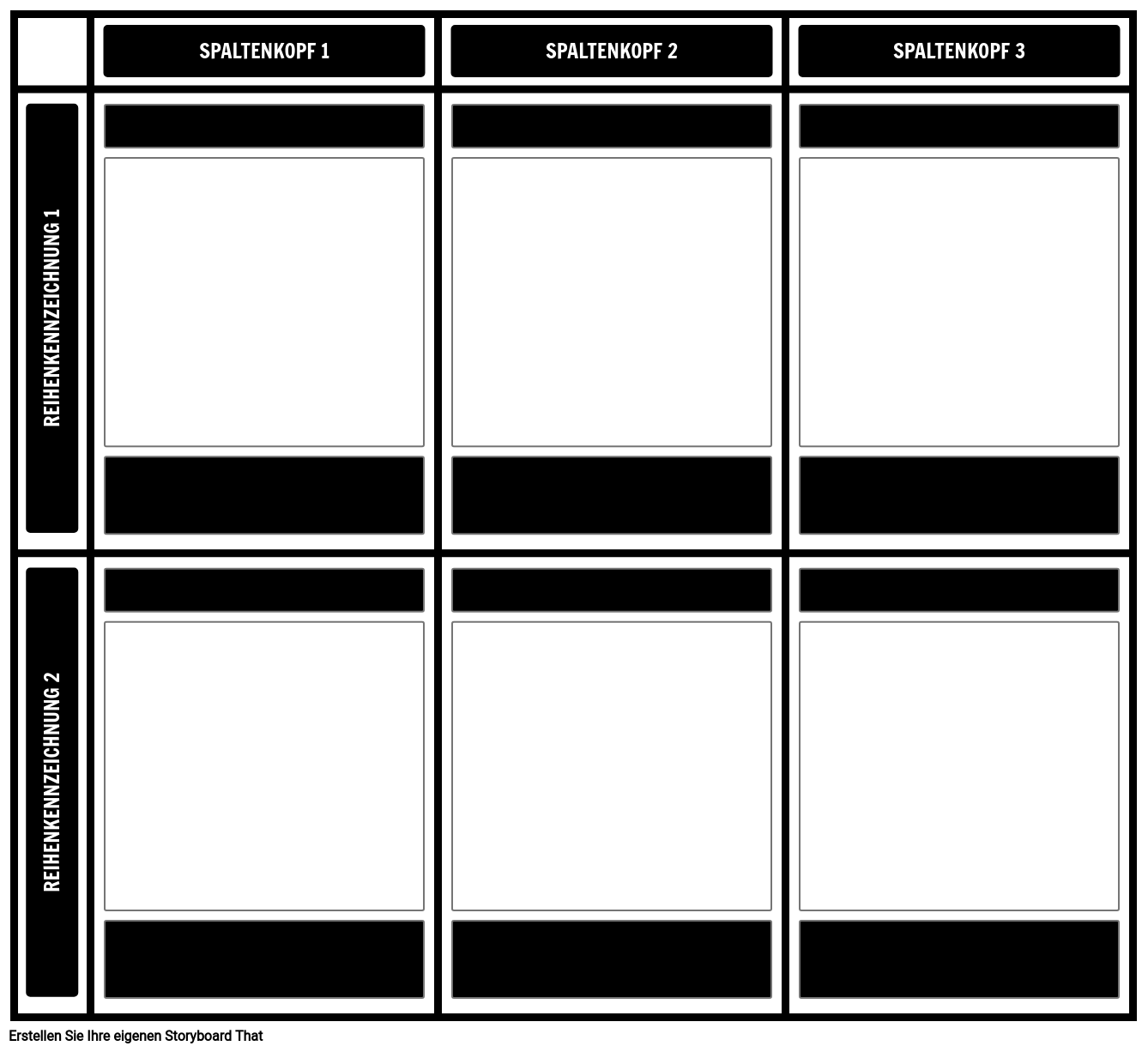 2x3 Leeres Diagramm Storyboard By De examples