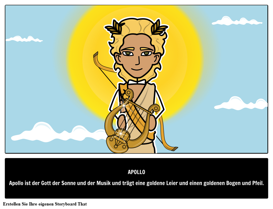 Apollo - Griechischer Gott der Sonne 