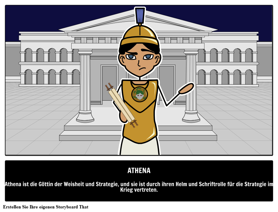 Athena - Griechische Göttin der Weisheit 