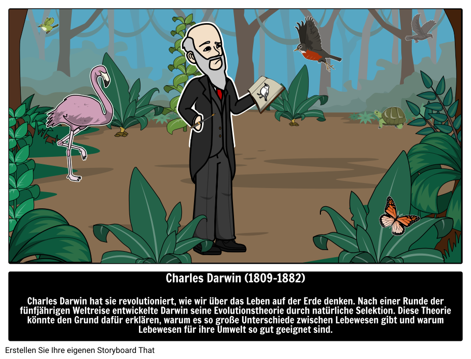 Charles Darwin - Evolutionsbiologe 