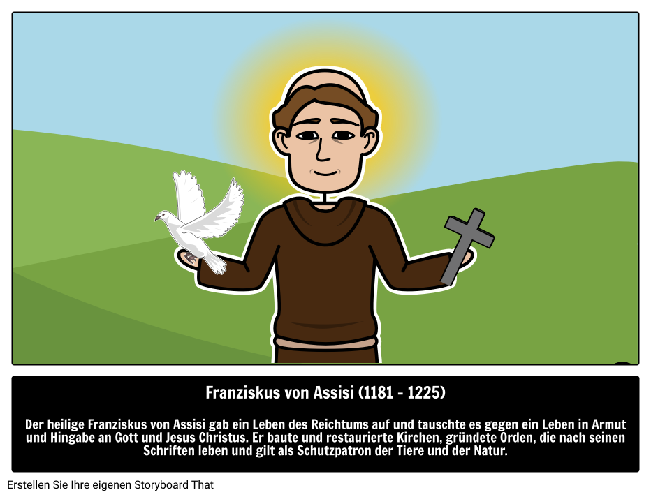 Der Heilige Franziskus von Assisi