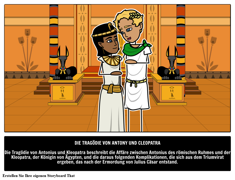 Die Tragödie von Antonius und Kleopatra