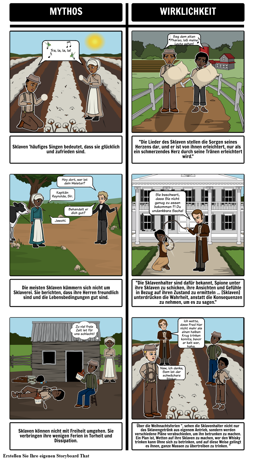 Eine Erzählung vom Leben von Frederick Douglass Mythbusters