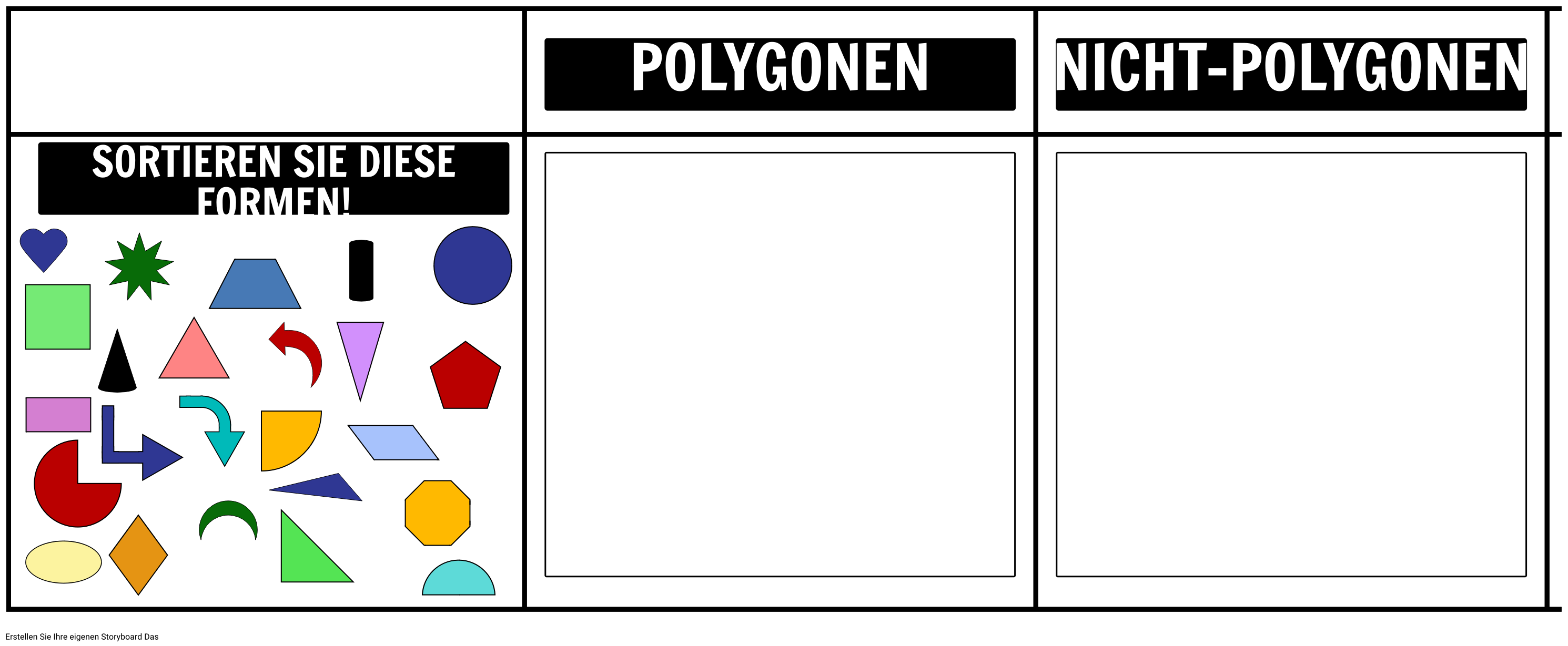 Einführung in die Geometrie - Polygonsortierung