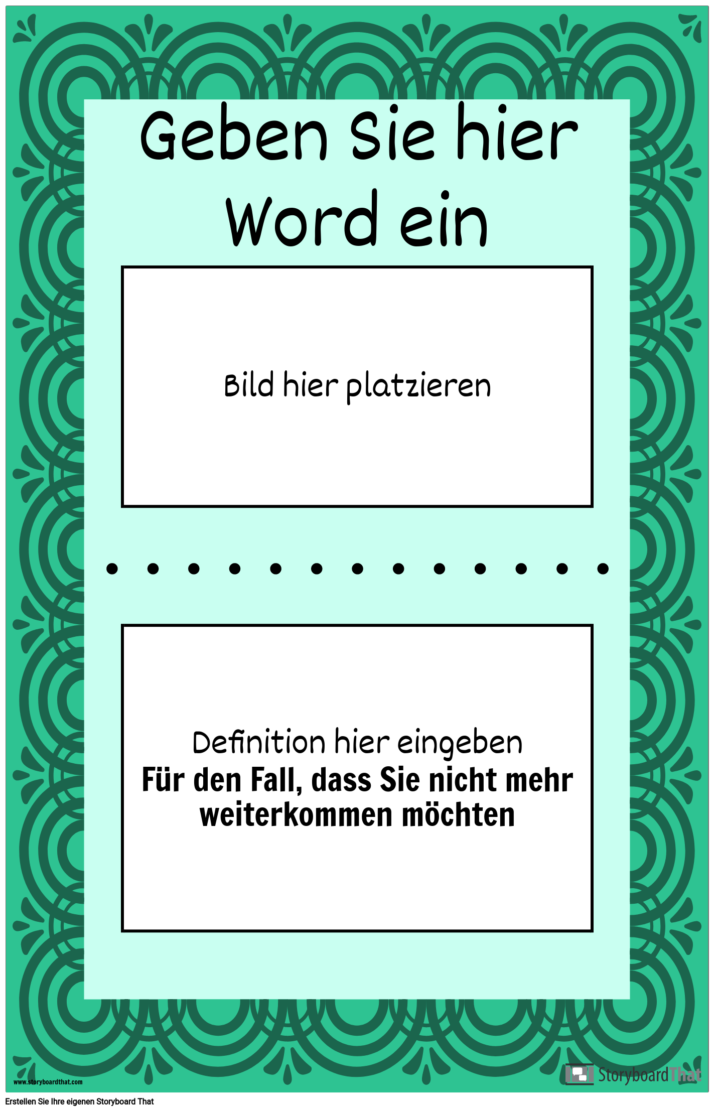 Einzelnes Vokabeln-Wort