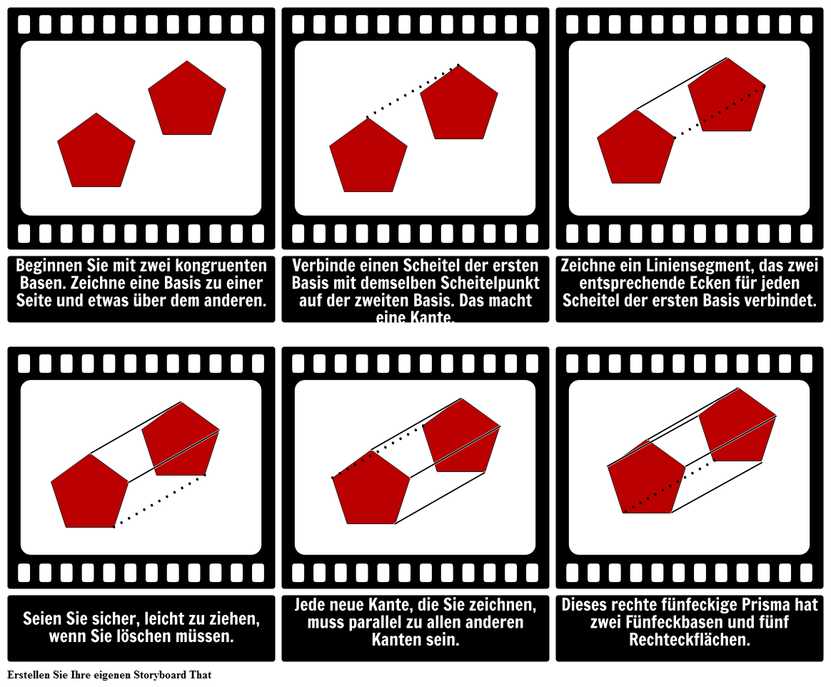 Geometrische Solids - Zeichnungsprismen