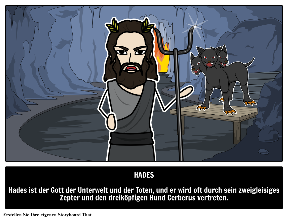 Hades: Griechischer Gott der Unterwelt 