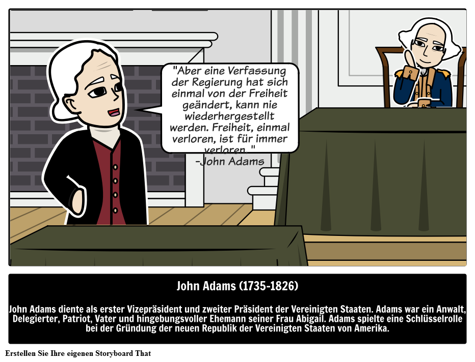 Wer war John Adams? 