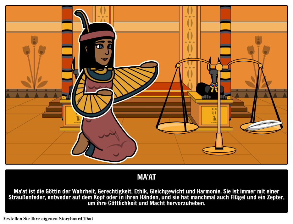 Ma'at: Ägyptische Göttin 