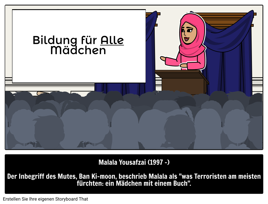 Malala Yousafzai: Der Inbegriff von Mut 