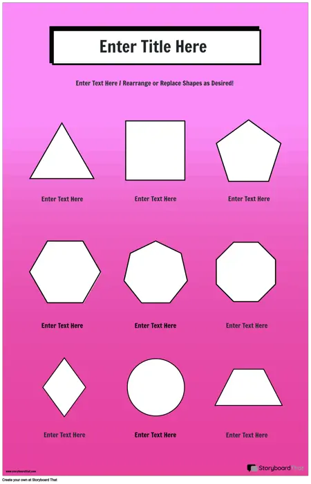 Mathe-Geometrie-Plakat