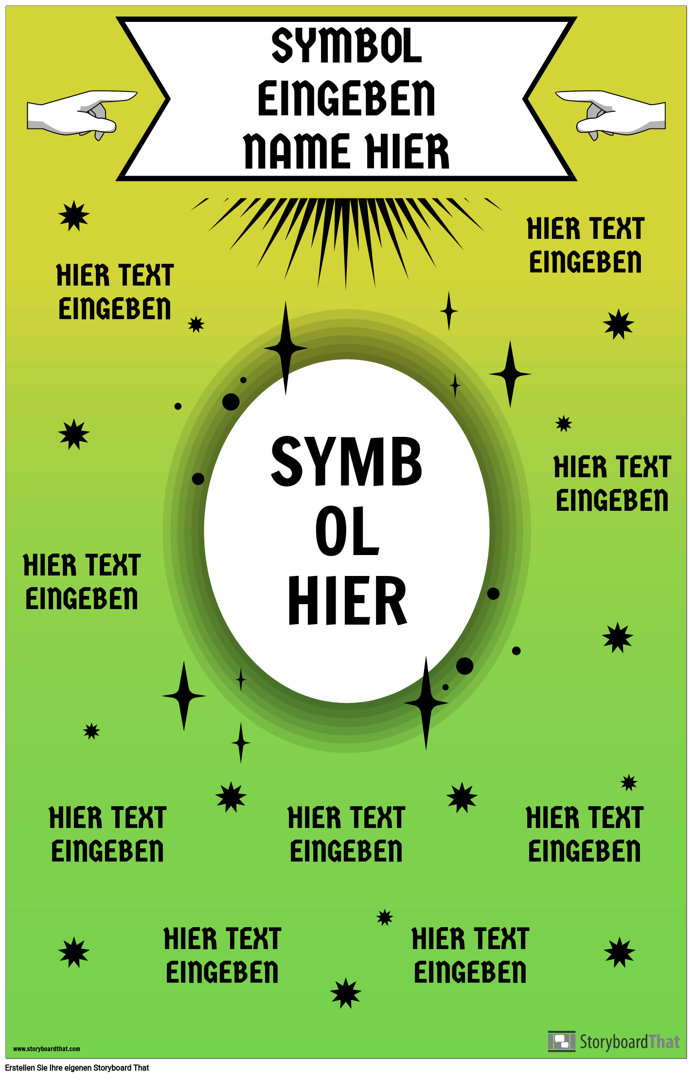 Mathe-Symbol-Plakat