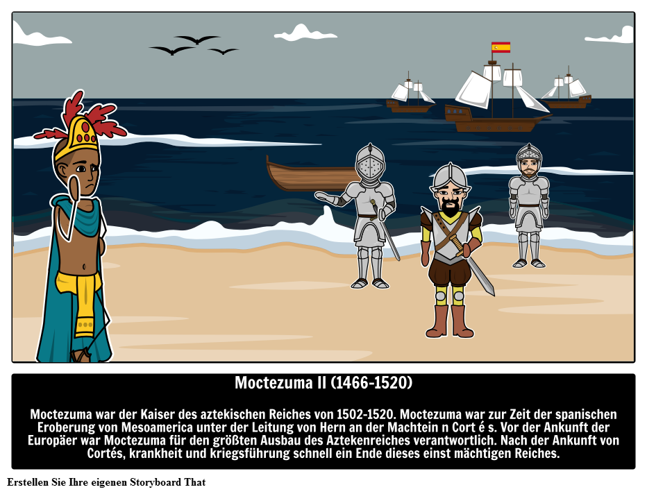 Moctezuma II Oder Montezuma II - Herrscher des Aztekenreiches 