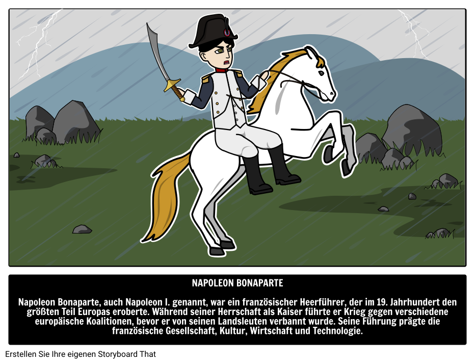 Napoleon Bonaparte: Französischer Militärführer 