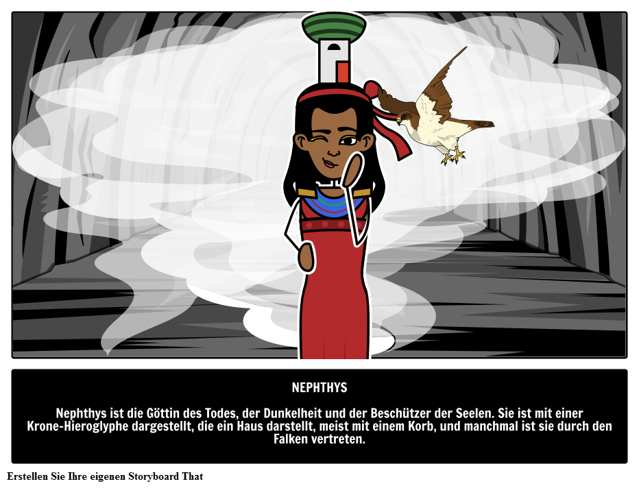 Nephthys: Ägyptische Göttin 