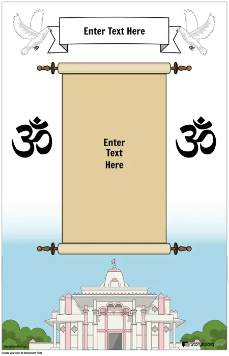 Religiöses Plakat 10 Hinduismus