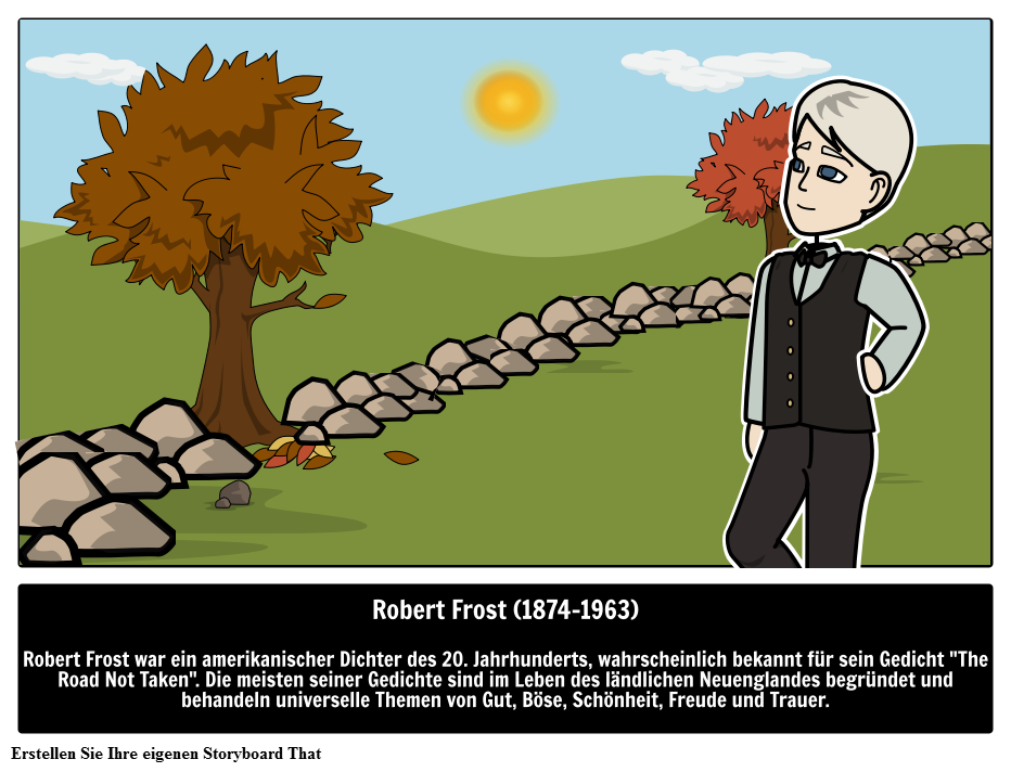 Robert Frost: Amerikanischer Dichter des 20. Jahrhunderts 