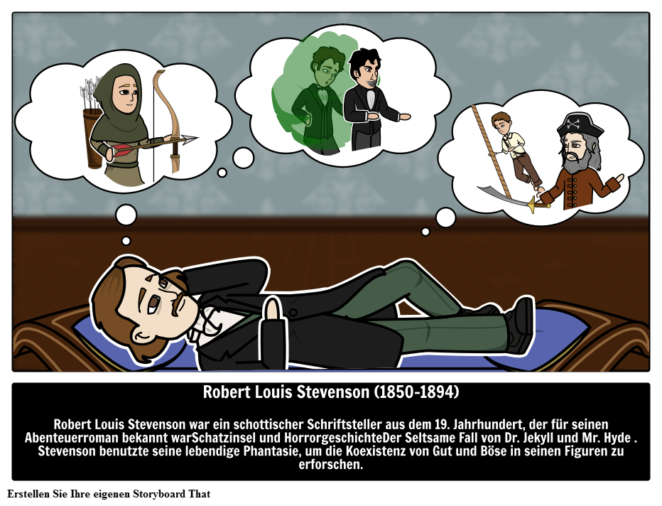 Robert Louis Stevenson: Schottischer Schriftsteller des 19. Jahrhunderts