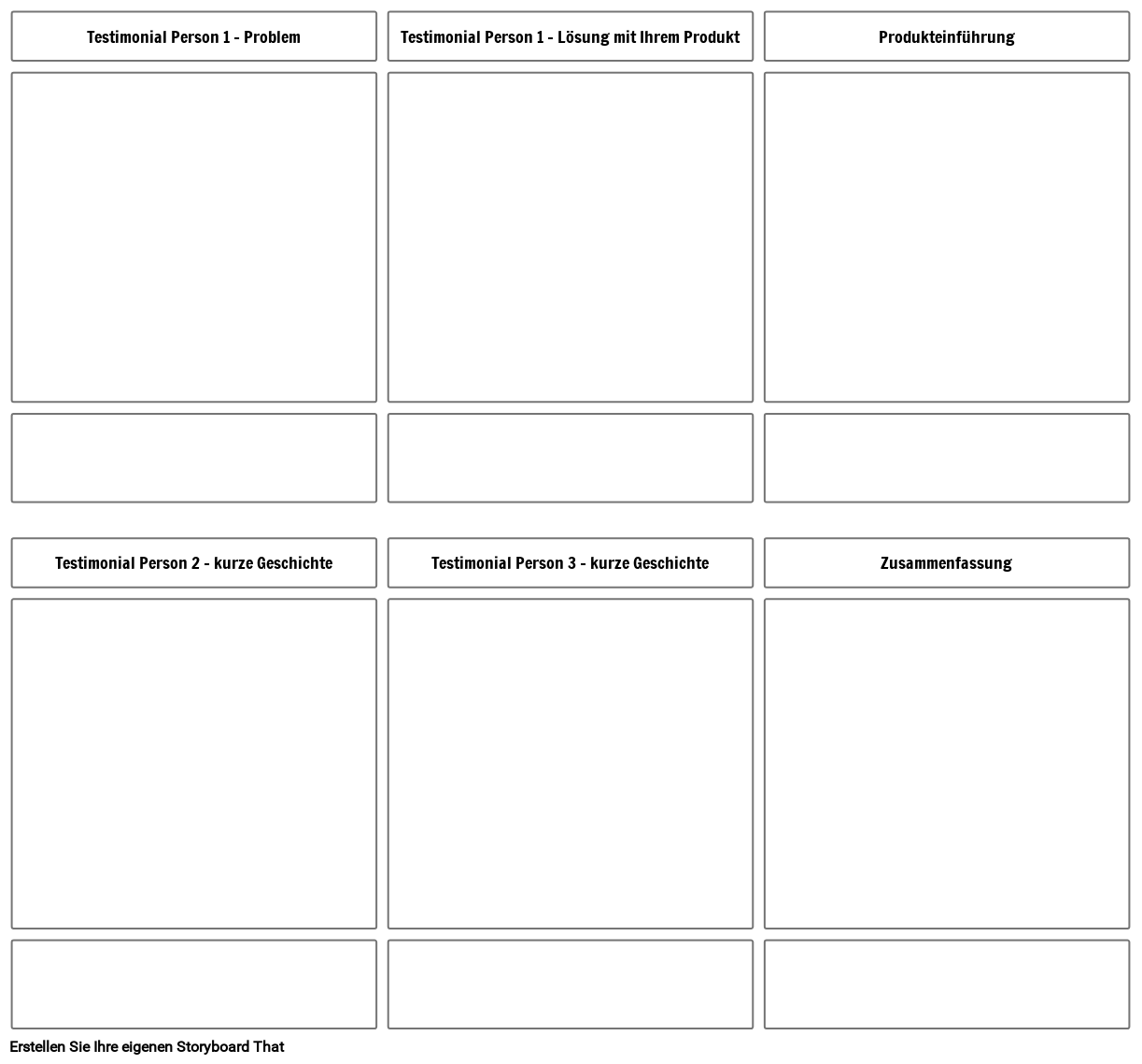 Testimonial – Vorlage