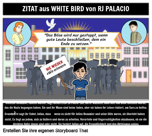 White Bird Zitat