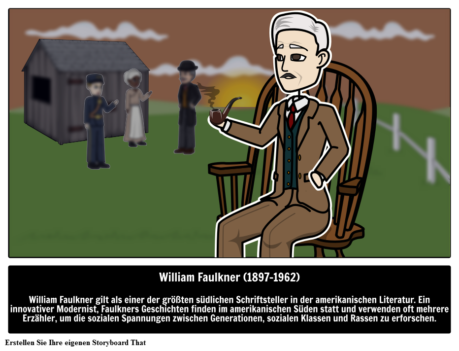 William Faulkner - Amerikanischer Autor 
