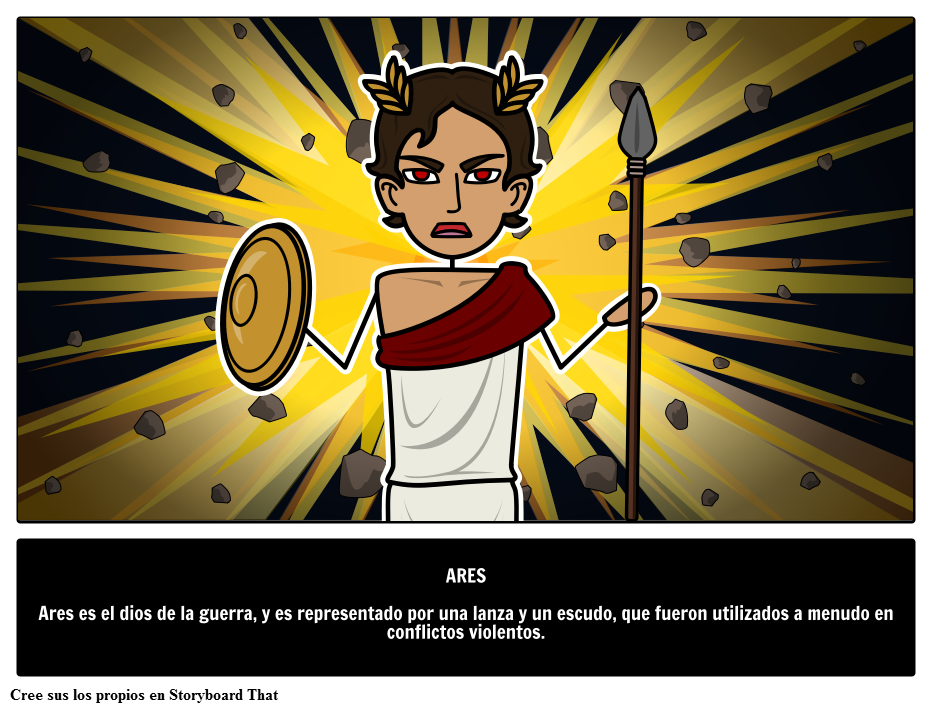 Ares - Dios Griego de la Guerra 