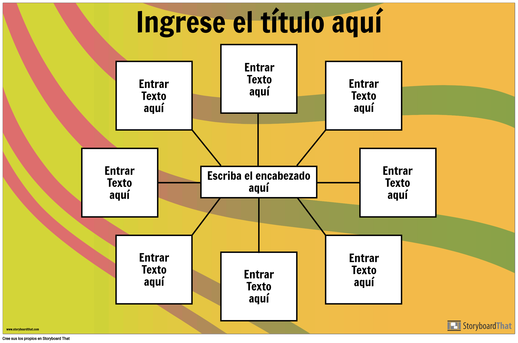 Cartel del Mapa de la Araña