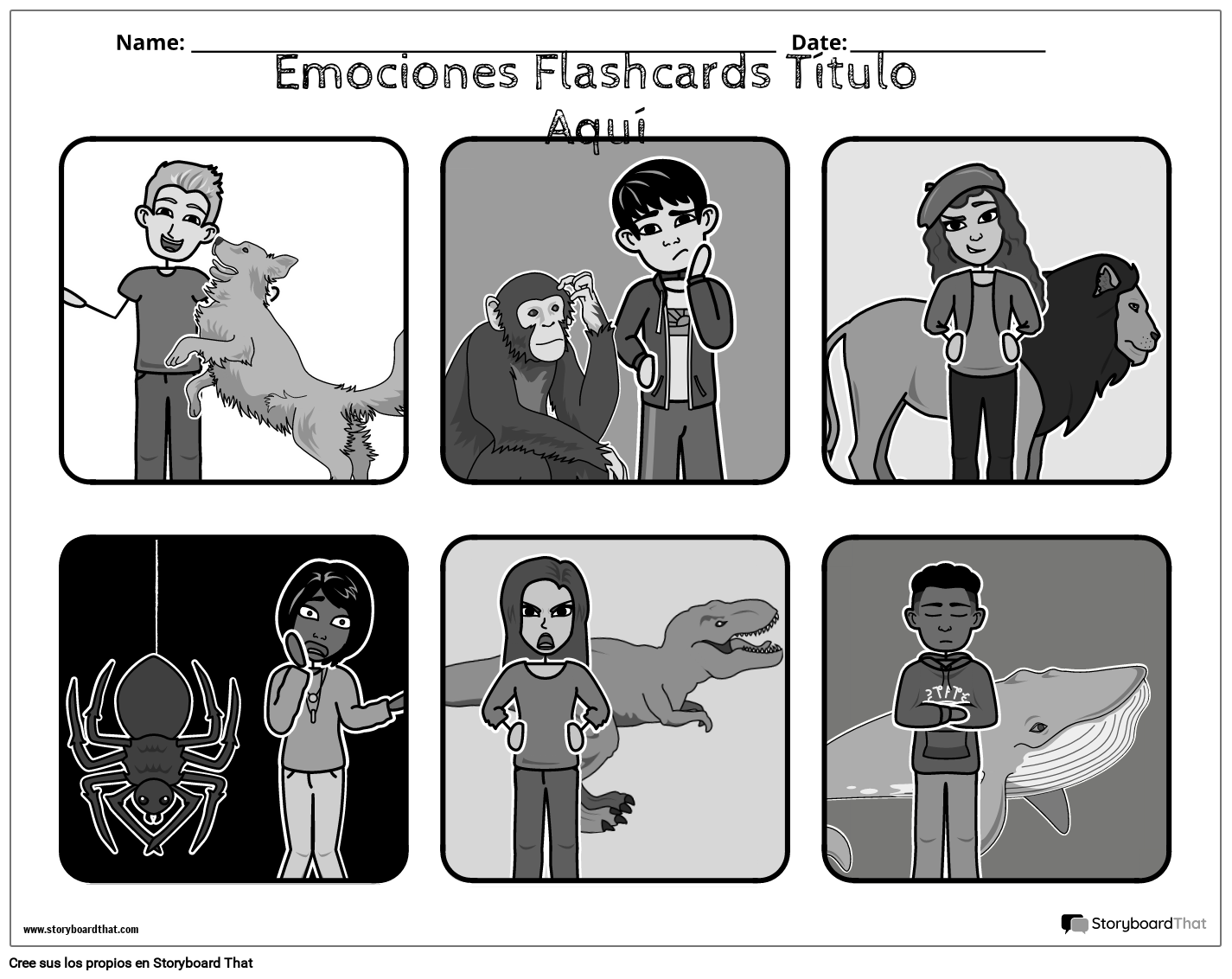 Emot Flash Paisaje Blanco y Negro 3