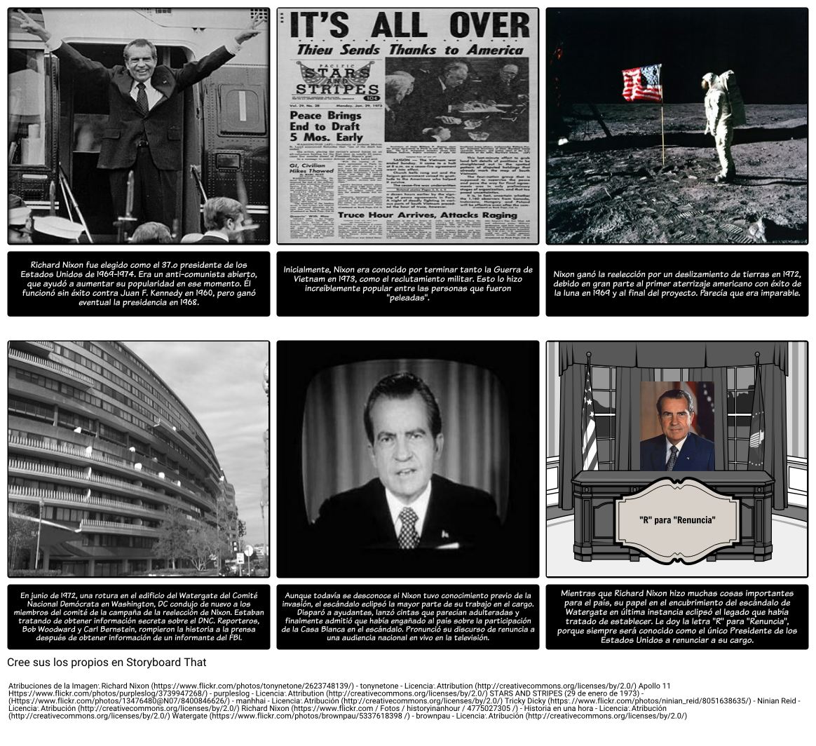 Escándalo en la Letra Escarlata - Richard Nixon