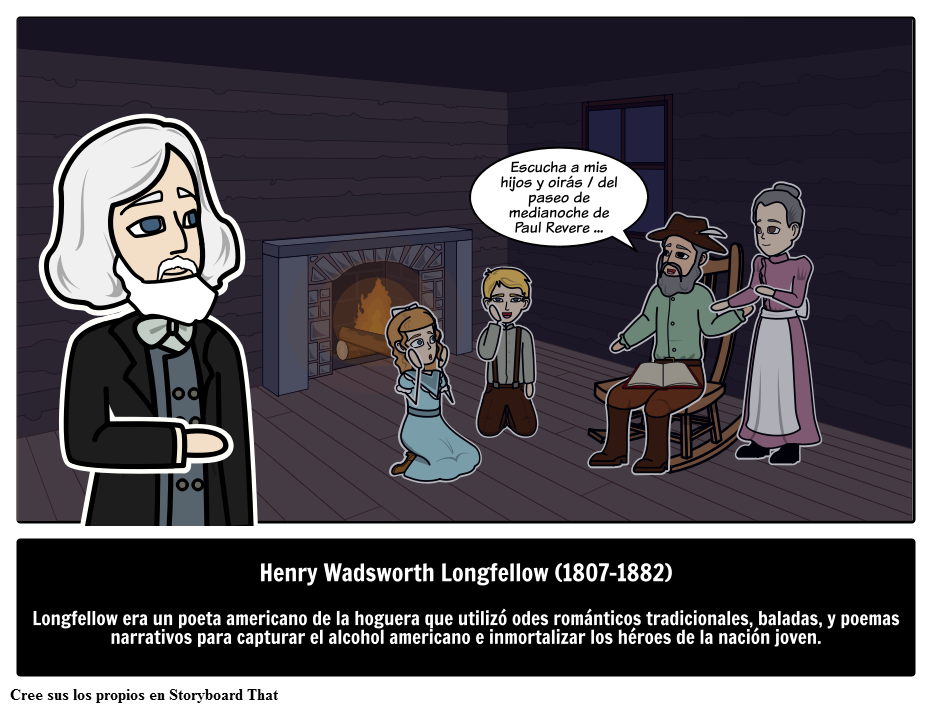 Poeta Estadounidense: Henry Wadsworth Longfellow 