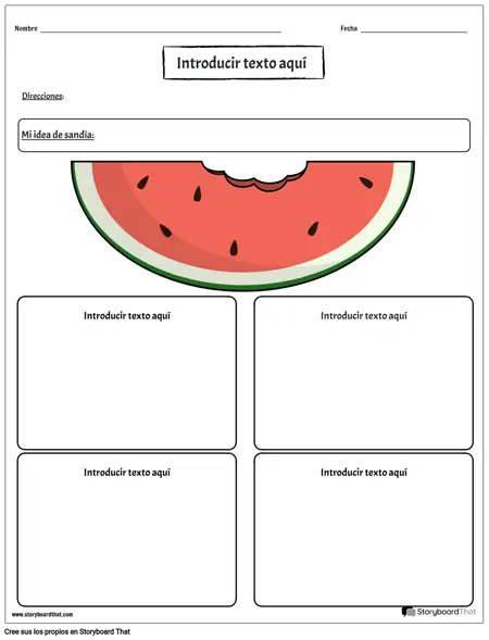 Hoja de Trabajo del Esquema Narrativo 2