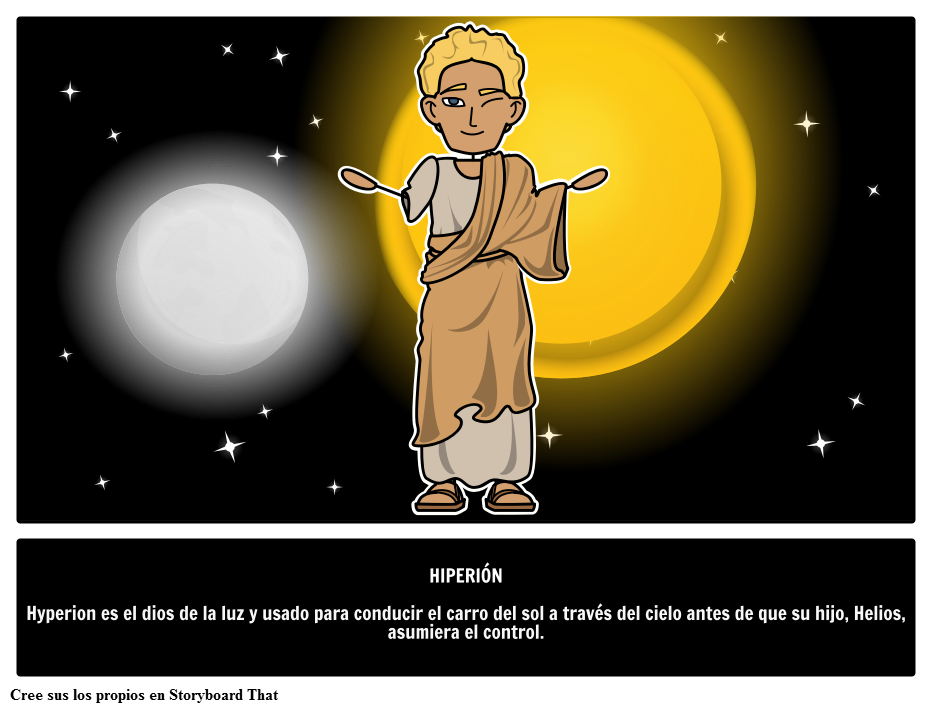 Hiperión: el Dios Griego de la luz 