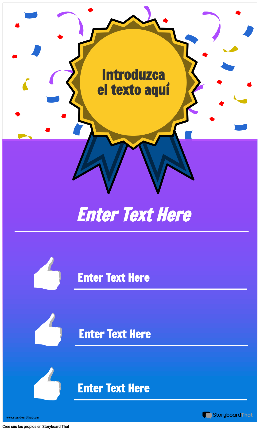 Infografía de Premio