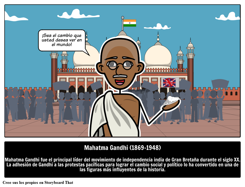 ¿Quién fue Mahatma Gandhi? 