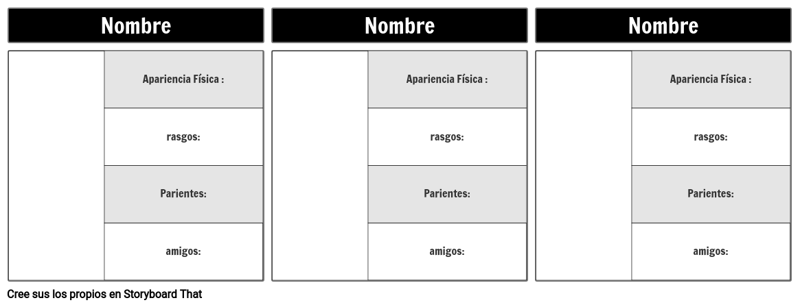 Modelo De Campos De Mapa De Caracteres Storyboard The Best Porn Website