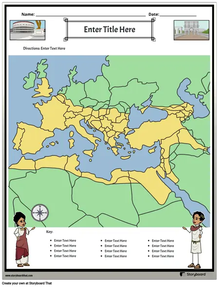 Mapa del Imperio Romano