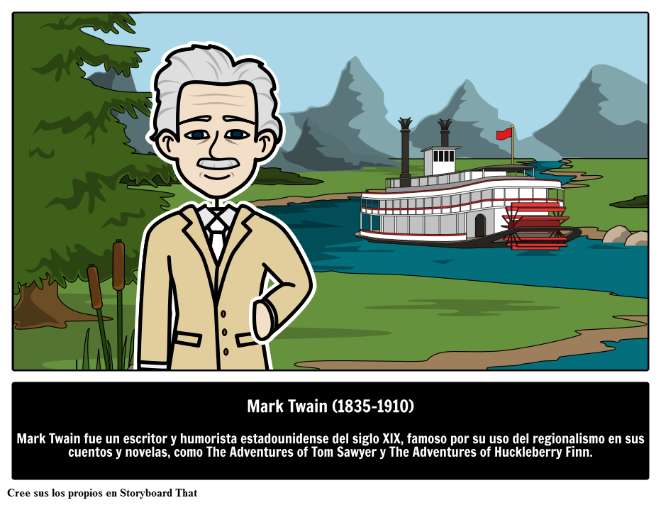 Mark Twain: Autor y Humorista Estadounidense 