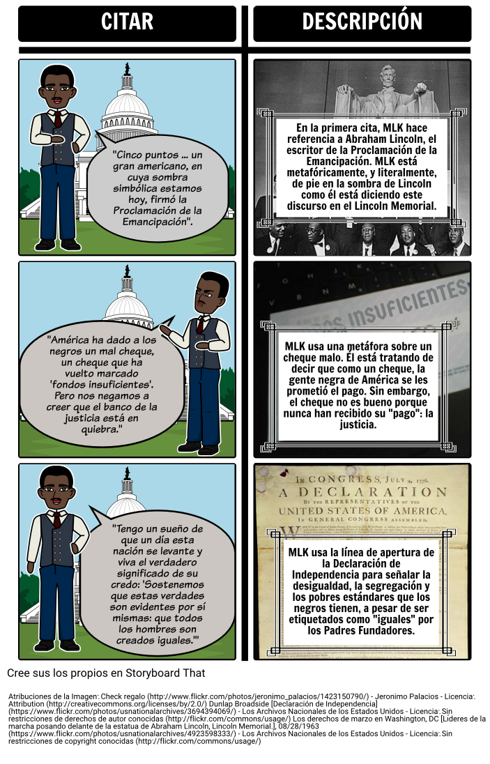 Mes de la Historia Negra - Discurso Tengo un Sueño de MLK 