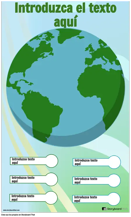 Plantilla de Infografía de la Tierra